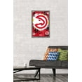 thumbnail image 2 of NBA Atlanta Hawks - Maximalist Logo 23 Wall Poster, 14.725" x 22.375" Framed, 2 of 5