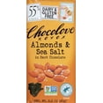 thumbnail image 2 of Chocolove Almonds & Sea Salt in Dark Chocolate Bar 3.2 oz Pack of 3, 2 of 5