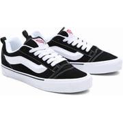 VANS U KNU SKOOL UNISEX SNEAKERS - BLACK - Black / True White / Men 5.5 / Women 7 / Medium