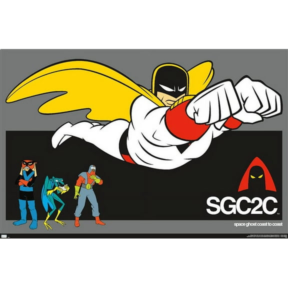 Space Ghost Coast to Coast - Group Bar Wall Poster, 22.375" x 34"