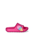 thumbnail image 3 of Wonder Nation Little Girls and Big Girls Icon Eva Slide Sandals, 3 of 6