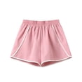 thumbnail image 6 of vigerkar Girl's Athletic Shorts Running Shorts Quick Dry Sporty Shorts Gym Workout Shorts (Pink, 11-12 Years), 6 of 9