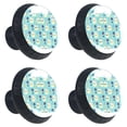 thumbnail image 2 of 4 Pcs Japanese Lucky Cats Knobs for Kitchen Cabinet Cupboard Dresser Bookcase Drawer Pulls Handles Round Home Decor, 2 of 8