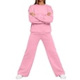 thumbnail image 5 of Jsaierl Women's 2 Piece Outfits Long Sleeve Pullover Sweatshirt Jogger Pants Sweatsuit Lounge Sets Fall Outfits for Women 2026, 5 of 8