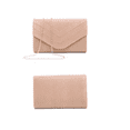 thumbnail image 3 of Prom Womens Evening Bag Velvet Clutch Purse Wedding Handbag for Wedding Party,Red, 3 of 5