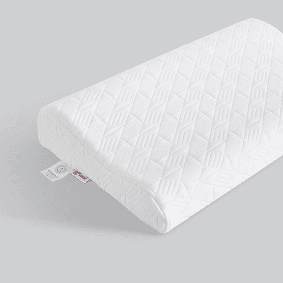 3-Level Orthopedic Memory Foam Pillow for Neck Support - Adjustable Cervical Contour Pillow (14"x24")