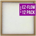 thumbnail image 2 of Flanders Ez Flow Ii MERV 4 Economy Fiberglass Air Filter, 20X24X1 Per Case-2488635, 12 Count (Pack of 1), 2 of 3
