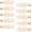 White, variant on 10 count No Crease Hair Pins Flat Hair Makeup Clips No Bend Accessories Cute Small Duck Barrettes for Women Teen Girls Thin Fine Curly Styling Sectioning ()