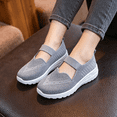 thumbnail image 5 of pwidon Toddler Girls Mary Jane Walking Shoes Breathable Mesh Non Slip Lightweight Kids Casual Sneakers Gray 26, 5 of 5