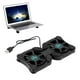 thumbnail image 1 of Mini USB Foldable 2 Fan Cooling Base for Laptop, 1 of 4