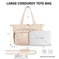 thumbnail image 2 of Bolso Tote Bagstellar de Pana 42x15x30 cm 17 Bolsillos, 2 of 8