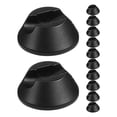 thumbnail image 4 of 12pcs Anti Slip Chair Sliders for Wood Floors and Carpet Bed Frame Leg Pads Chair Stoppers to Prevent Sliding, Rubber Feet for Furniture, Table Leg Pads, 4 of 7