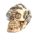 thumbnail image 2 of Escultura de ornamento de Estatua de Halloween Sunnimix Estatua de resina de calavera, 2 of 8