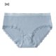 thumbnail image 2 of Minnieouse 3 piezas de ropa interior de algodón para mujer, calzoncillos transpirables para niñas, absorbe la humedad Ropa interior azul METRO, 2 of 6