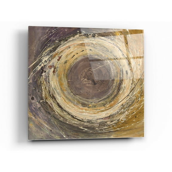 Epic Art 'Wooden Rings' by Albena Hristova, Acrylic Glass Wall Art, 24"x24"