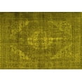 thumbnail image 1 of Ahgly Company Indoor Rectangle Persian Yellow Traditional Area Rugs, 5' x 7', 1 of 4