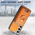 thumbnail image 4 of Allytech Samsung Galaxy S23 Case, Detachable Magnetic Wallet Case with Card Holder & Ring Stand, Support Car Mount, Premium PU Leather Shockproof Durable Protective Slim Case Cover - Yellow, 4 of 11