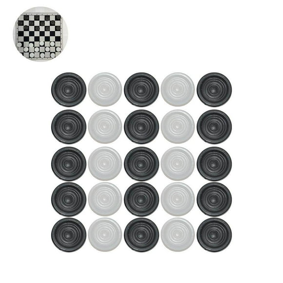 Wweixi Checker Traditional Board Game Early Educational Intelligence Checkerboard Interactive Gaming Supply Home Office Indoor
