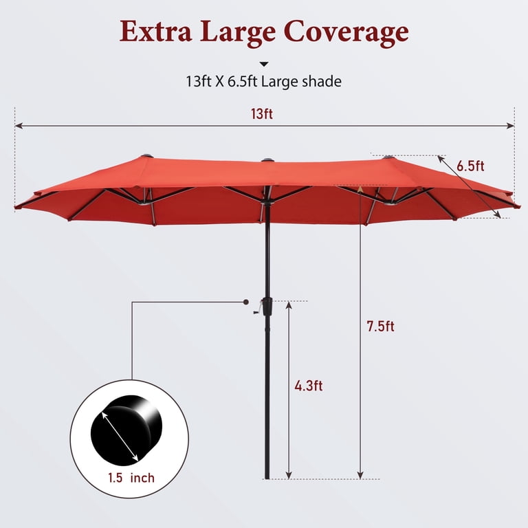10 foot patio umbrella cover Premium 9' Umbrella Cover