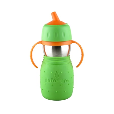 Kid Basix by New Wave Safe Sippy - Stainless Steel Sippy Cup for Baby & Toddler