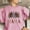 Pink, variant on Tetras Christmas Costumes Clearance,Women's Round Neck Christmas Printed Color Fashion Top,Long Sleeve Top Sweatshirts