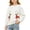 White-07, variant on Mitankcoo Girls Print Sweatshirt Long Sleeve Crew Neck Pullover for Casual Comfort Tops 1-7Y