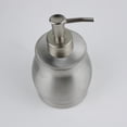 thumbnail image 4 of Dispensador de jabón líquido de acero inoxidable de 390 ml, contenedor de jabón manual, botella de loción de acero inoxidable, 4 of 7