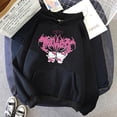 thumbnail image 1 of Sudadera estética para mujer 2024, ropa grunge Y2k, sudadera clásica japonesa de dibujos animados con capucha de Hello Kitty, tops retro de otoño e invierno, 1 of 1
