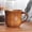 Khaki, variant on 2 Pack Wooden Coffee Cups Tea Cups With Handle, 4oz, 120ml, Drinking Wood Mugs for Beer/Coffee/Milk/Water