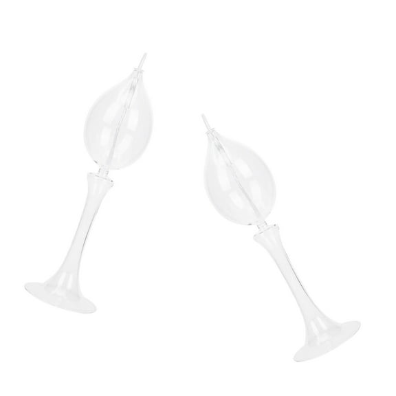 2pcs Modern Candlestick Delicate Candle Holder Desktop Candleholder Adornment