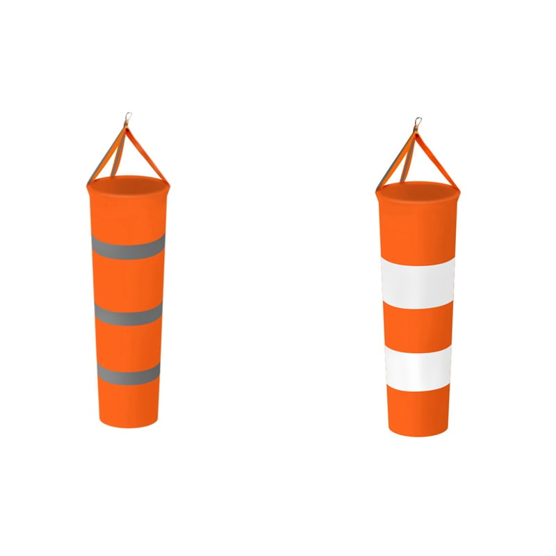 2 Pcs Weather Nylon Wind Sock Weather Vane Windsock Outdoor Toy ,Wind Monitoring Needs Wind