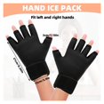 Compression Hand Ice Pack Gloves,Adjustable Wrist Ice Pack for Hot Cold