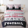 thumbnail image 1 of YST 7 Piece Bed in a Bag Full Size Comforter Set Football Bedding Set,American Football Reversible Design,Rugby Soft Microfiber Comforter with Sheet Set,All Season(Foxborough), 1 of 5