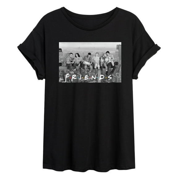 Friends - Group Photo - Women's Oversized Graphic T-Shirt