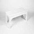 thumbnail image 3 of BOFANG Adirondack Backless and All Weather Resistant Outdoor Bench - White, 3 of 8