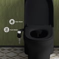 thumbnail image 3 of Aqua Non-Electric Bidet Toilet Attachment in Glossy Black, 3 of 8