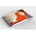 thumbnail image 2 of Ambesonne Art Nouveau Pillow Sham, Lady Antique Dress, 36" X 20", Multicolor, 2 of 2