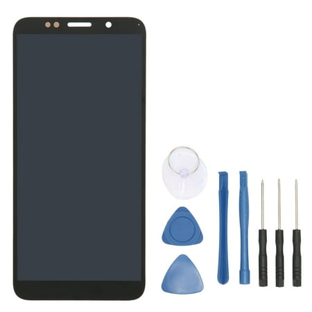 LCD Display Screen Digitizer Assembly Phone Screen Replacement with Disassembly Tools for Huawei Y5 2018