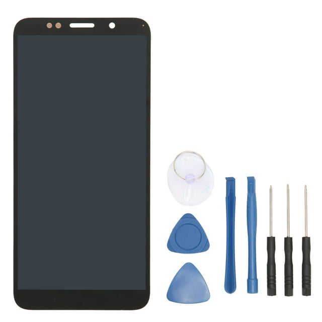 Reemplazo de la pantalla del teléfono del ensamblaje del digitalizador de pantalla LCD con herramientas de desmontaje para Huawei Y5 2018