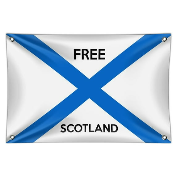Free Scotland Scottish Independence Party Home Business Office Sign