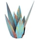 thumbnail image 2 of 9 Uds. Escultura rústica de Tequila, planta de Agave de Metal DIY resistente al agua para jardín, patio, césped, decoración de Patio, adornos azul, 2 of 14