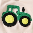 thumbnail image 4 of Towmus Toddler Baby Boys Fall Clothes Long Sleeve Shirts Tops and Pants Farm Tractor Outfits Winter Clothing Sets, 4 of 9