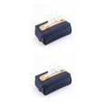 thumbnail image 4 of Injueey Caja de pañuelos Servilletero de escritorio portátil Sala de estar Coche Toalla de papel Cubierta Contenedor Caja decorativa Azul Azul oscuro 2Conjunto, 4 of 6