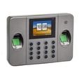 thumbnail image 1 of Dual Fingerprint Sensor RFID Biometric Fingerprint Time Attendance Terminal with Optional ID/IC Card And Bell Function ,Easy to Use, 1 of 4