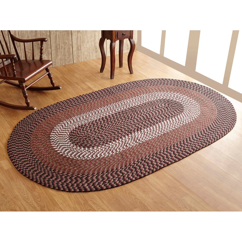 Better Trends Alpine Braid Reversible Indoor Area Utility Rug 100