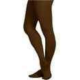 thumbnail image 1 of XINQIHANG EMEM Apparel Girls' Opaque School Uniform Microfiber Footed Tights, 1 of 1