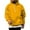 Yellow, variant on Dwelliawo Blue Hoodie Men Essentials Fashion Fleece Hoodies with Drawstring Long Sleeve Hooded Sweatshirts Heavyweight Pullover Hoodies 4xl