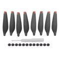 thumbnail image 3 of Drone Propellers, Double Sided Stripes 6030F Propeller Easy Replaceable  For Replacement Orange Tip,Silver Tip, 3 of 8