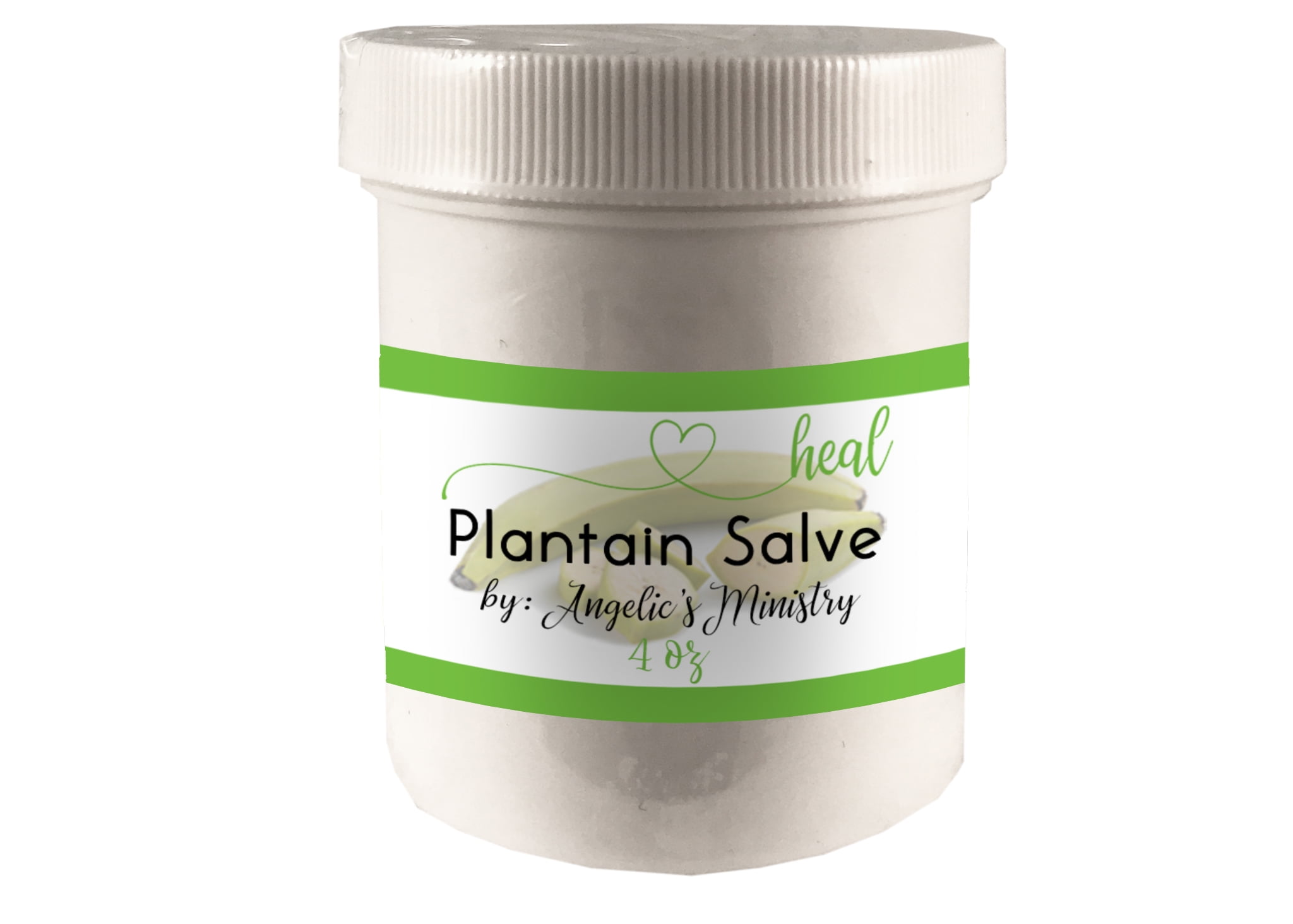 HEAL's Plantain Salve for Scrapes, Cuts, Rashes and Bites- 4oz