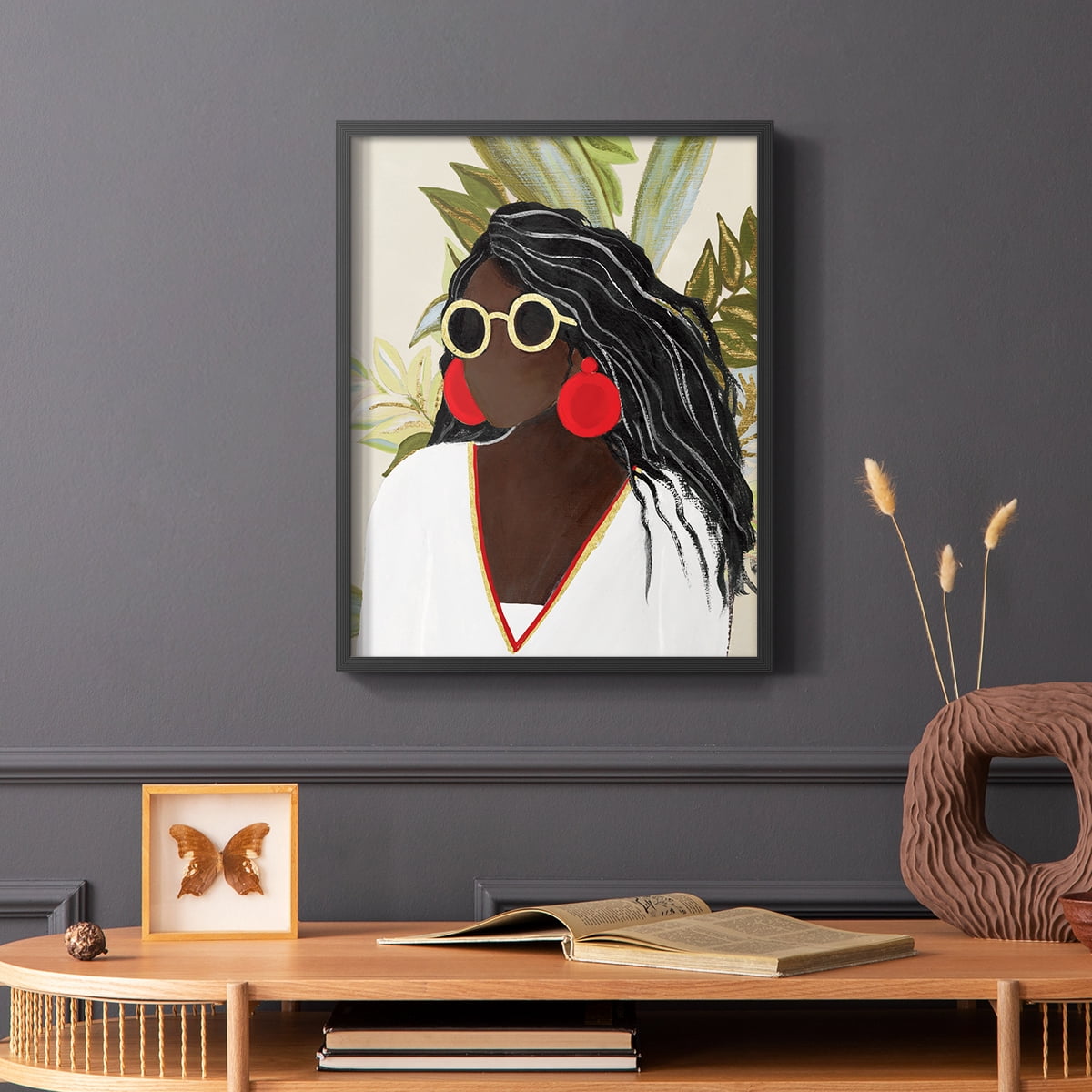 All That Beauty II in Paper Solid Wood 16 x 20 Framed Print